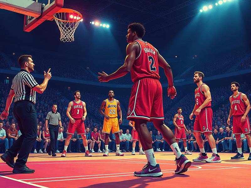 对镜头都这样，不知道私下……名场面：约基奇“袭胸”穆雷！